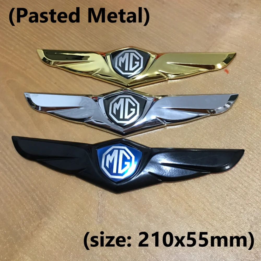 

1PCS For MG Car Trophy GS TF ZR ZS ES HS EZS MG6 MG3 MG4 MG5 MG7 Morris ONE GT 3SW MARVEL Front hood Emblem Wing Badge Stickers