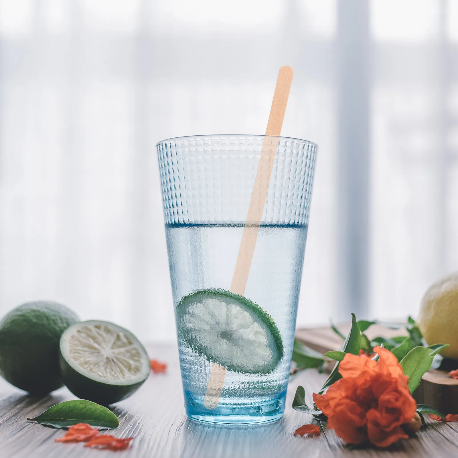 

150Pcs Natural Wood Coffee Stirrer 14Cm Round Tip Swizzle Stick No Mixing Rod for Bar Home Office Afternoon Tea