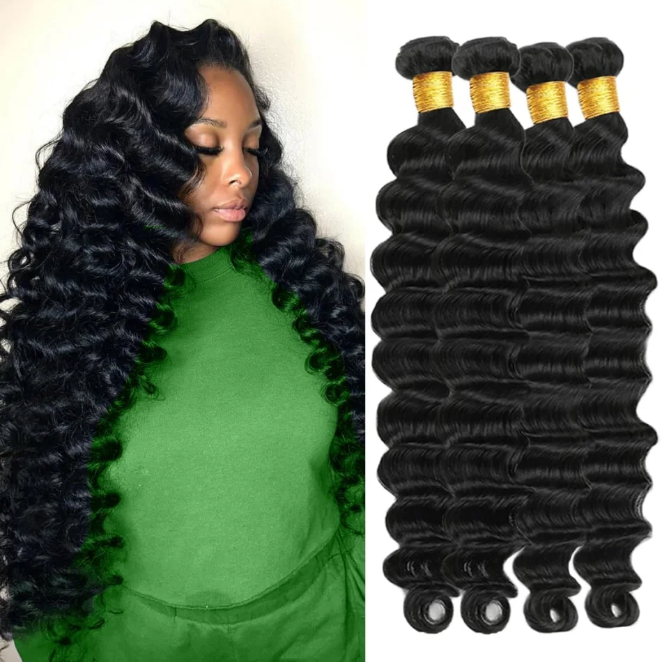 

Loose Wave Bundles 20 22Inch 12A Brazilian Human Hair Unprocessed Virgin 3 Bundles Natural Black Weave Hair Extensions For Women
