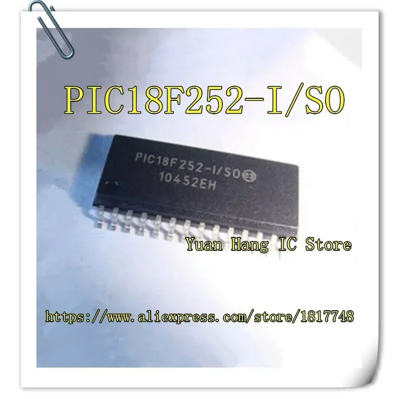 10PCS/LOT PIC18F252-I/SO PIC18F252 18F252 SOP28 Micro controller