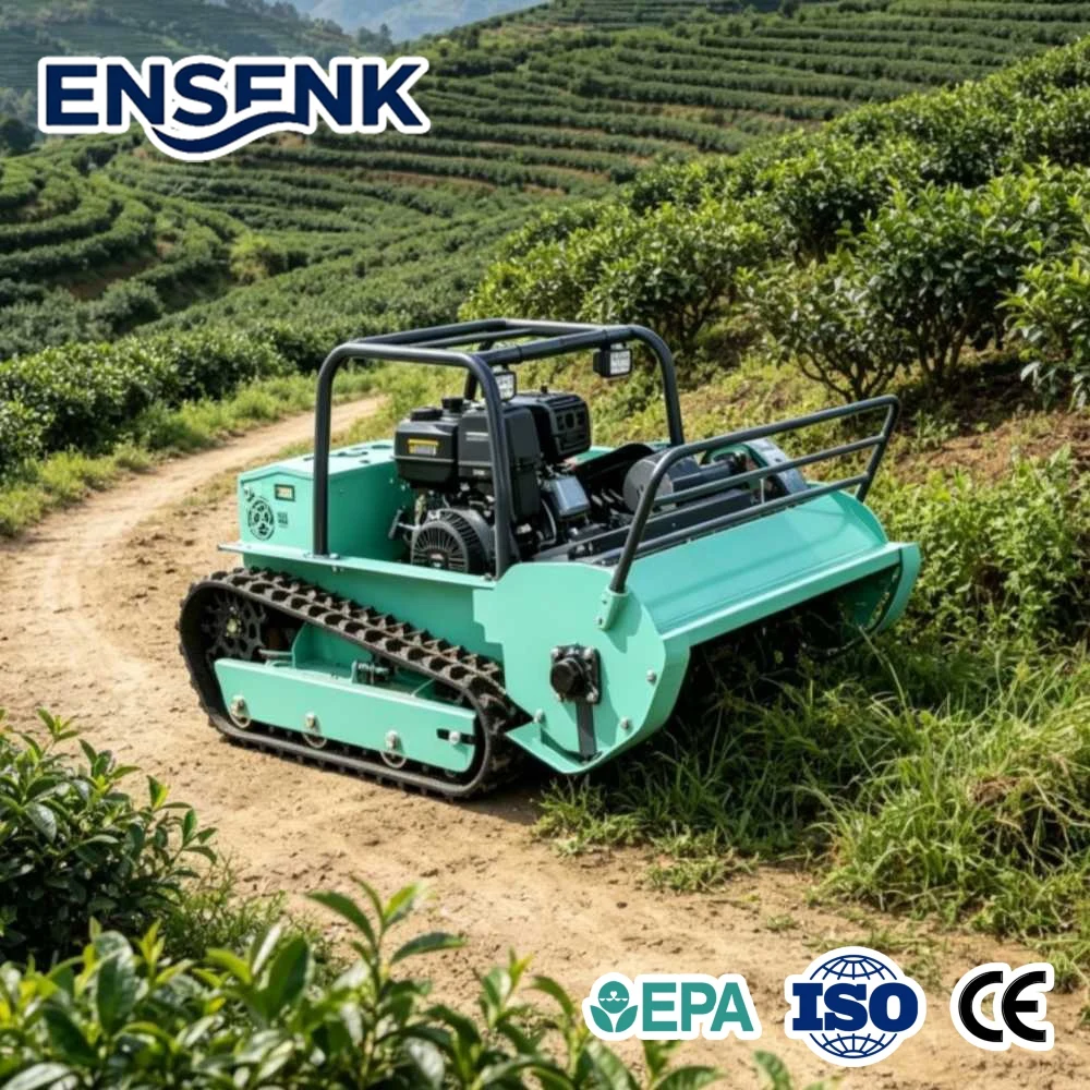Customizable Tracked Remote Control Lawn Mower GPS Construction Agriculture Certified Commercial Grade Free Shipping