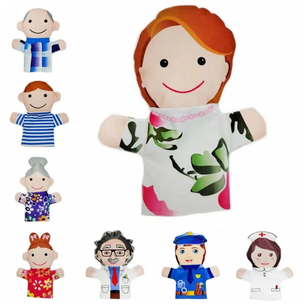 Family Members Hand Puppets For Family Members Plush Toy Cloth Family Members Hand Puppets 12 Types Stuffed Toy