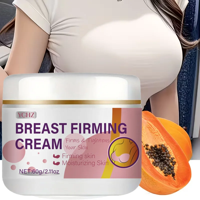 Women's Breast Care Cream - Strengthens and Firms the Skin - Suitable for All Skin Types, Moisturizing Formula, Softens Skin, Firms the Breasts - 60g