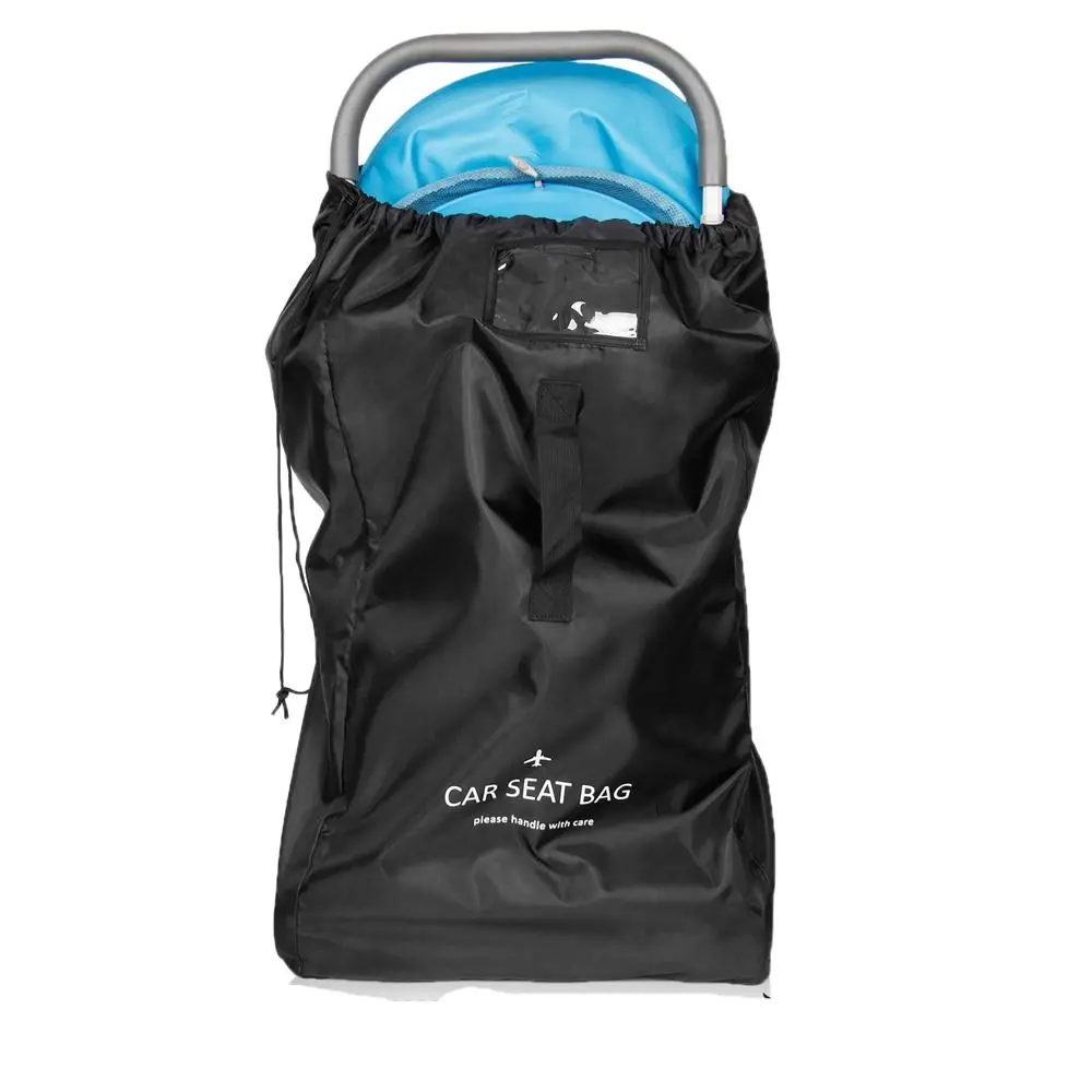 

Black For Pushchair Cloth for Airplane Gate Check Bag Pram Travel Bag Stroller Cover Car Seat Storage Bag Baby Stroller Bag