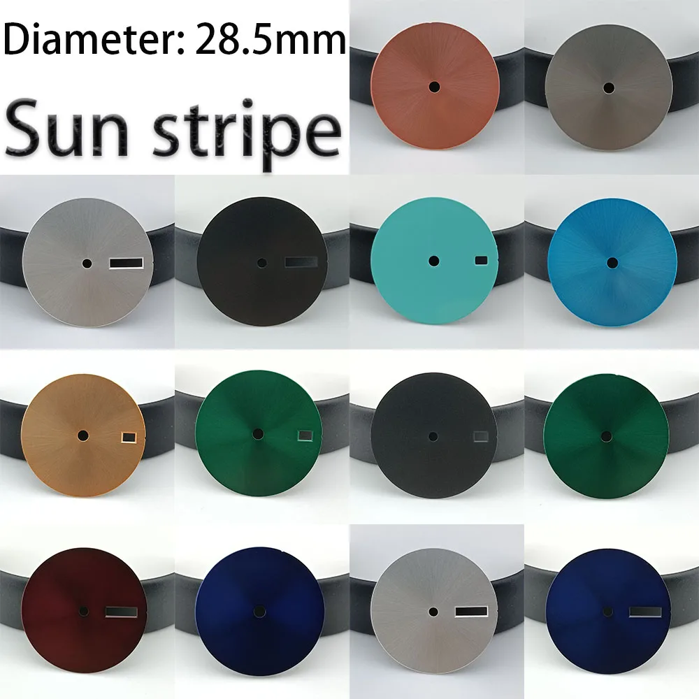 

28.5mm diameter single/double/no calendar dial NH35/NH36 movement accessories watch accessories