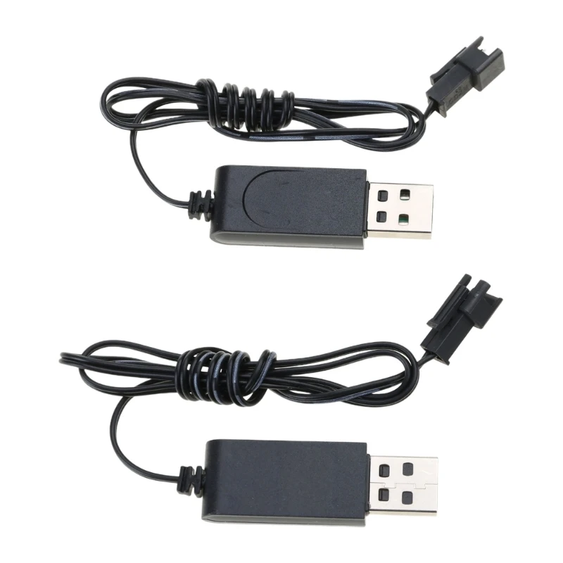 3.7V 500mAh Battery USB Charging Cable for 3.7V Battery Charging LED