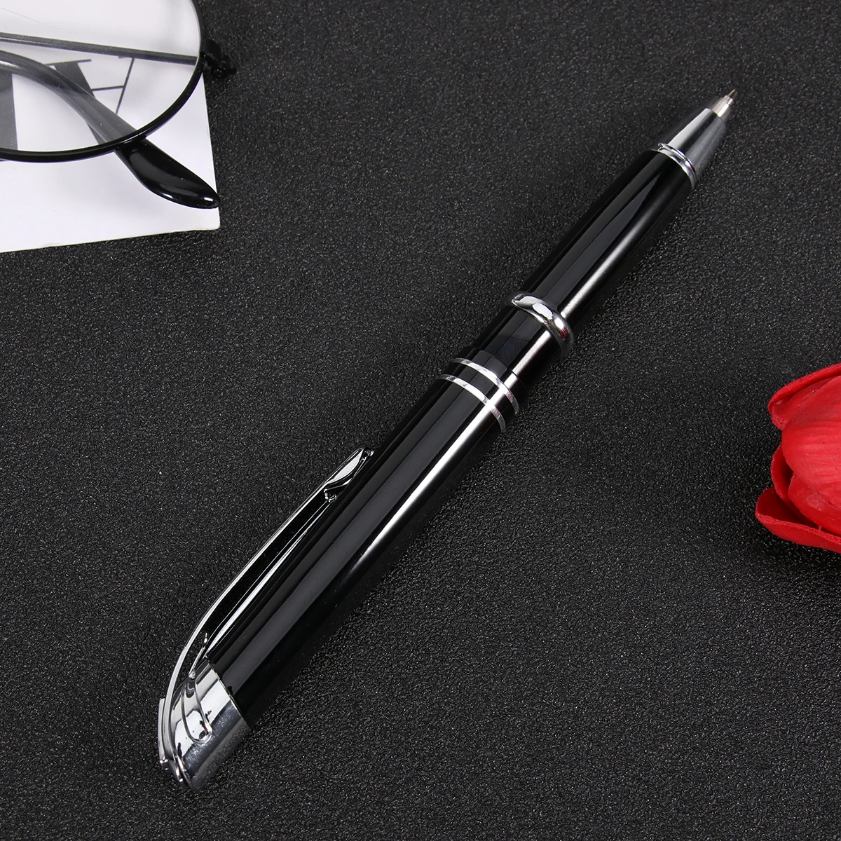 

LED Lamp Ballpoint Screen Pens Writing Tool Aluminum Stylus Phone Computer Student Winter Gloves Smooth Surface