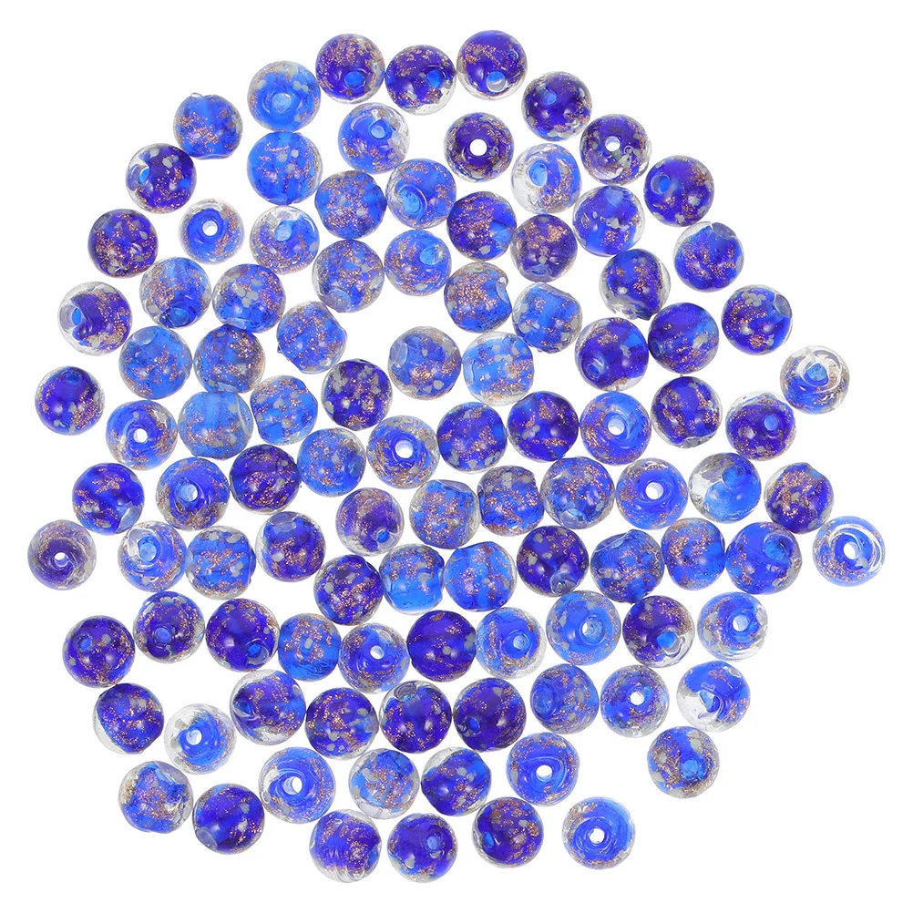 

50Pcs Glow in The Dark Round Glass Beads DIY Jewelry Making Beads for Bracelets Necklaces Keychains Decoration