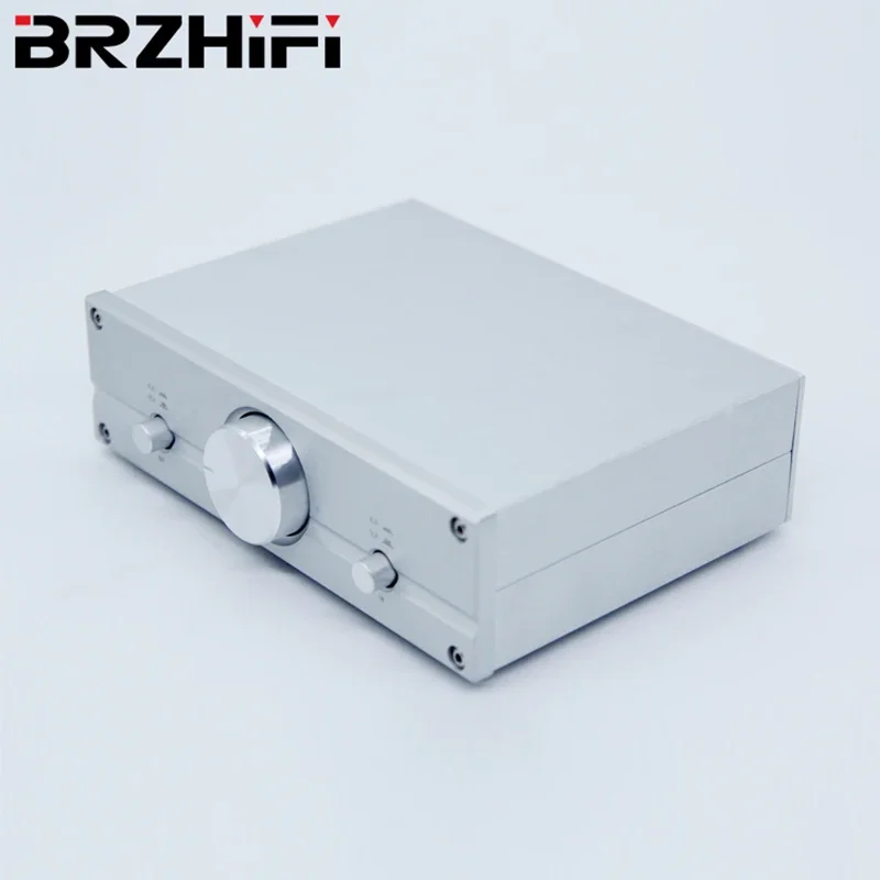 

BRZHIFI Classic Silver WEILIANG AUDIO FV2 Fully Balanced Passive Preamplifier Bass Volume Controller Preamp Home Stereo Pre Amp