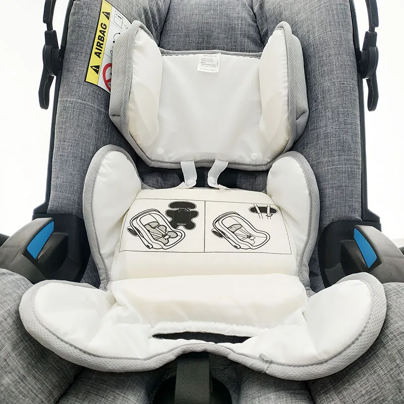 Sitzkissen für Foofoo Doona Sitzkorbmatte Schwamm für 4-in-1 Kinderwagen Baby Buggy Zubehör – Detail 7