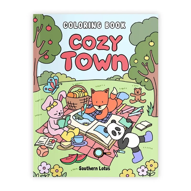 Cartoon Animal Series Drawing Book, Fun and Cute, High Quality and Popular