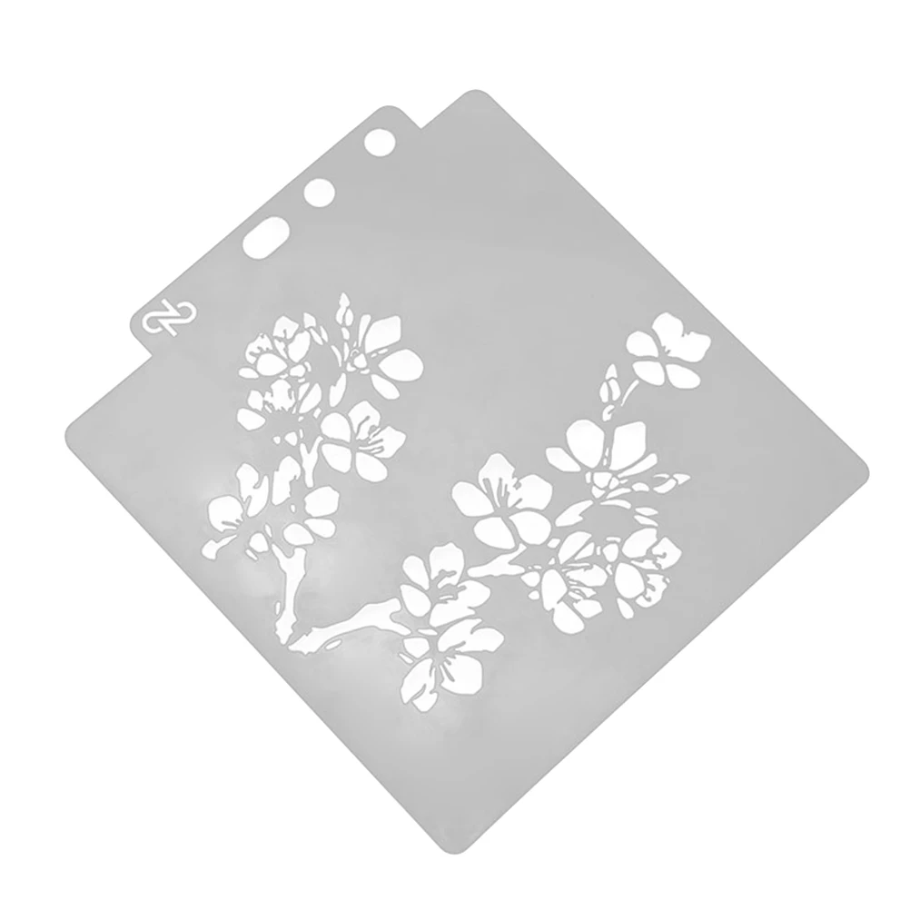 

Drawing Stencil Assorted Patterns Hollow Out Painting Template Craft Scrapbooking Cake Decor Reusable EcoFriendly Sturdy