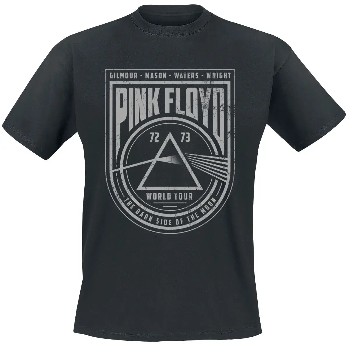 Top Sommer Pink Floyd Grafik Baumwoll-Band-T-Shirt Unisex Kurzarm Mode-Marke Tee Luxus Lässige Vintage T-Shirts – Detail 5