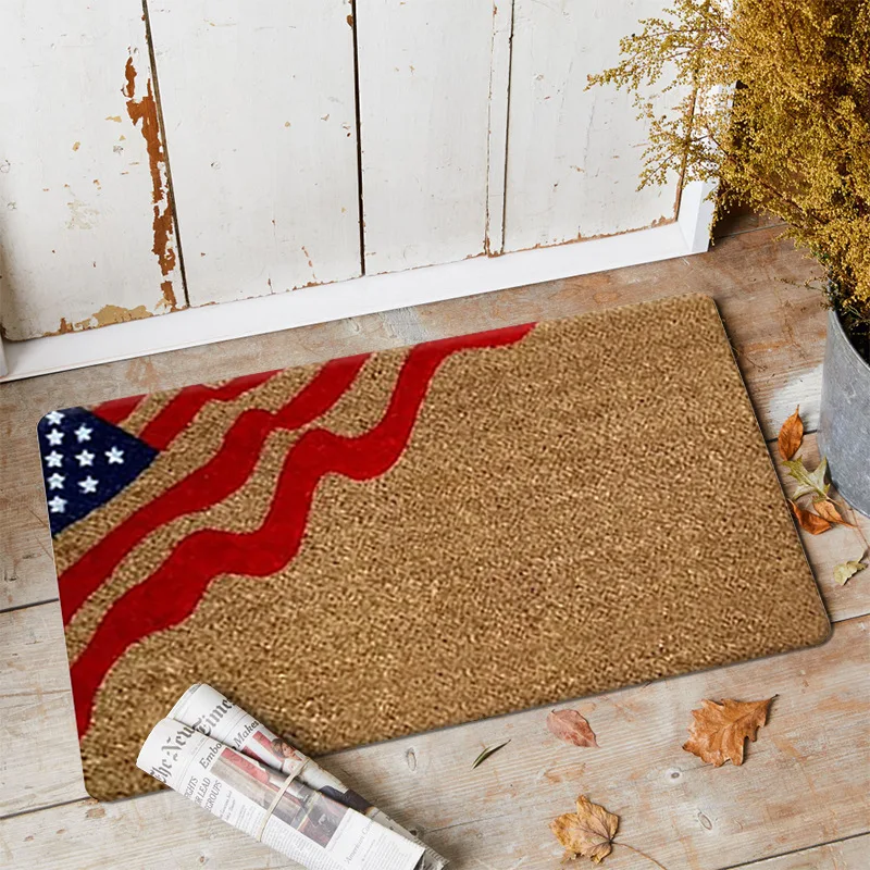 2024 New 4th Of July Patriotic Day Welcome Carpet Wool Blankets And Throws Giant Soft Blanket h Throw Blankets for Adults