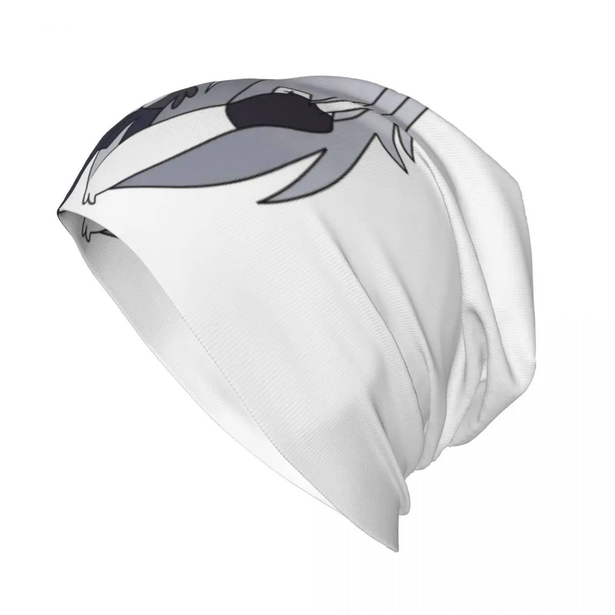 Helluva Boss Loona 男性女性大人ビーニーキャップニットボンネット帽子暖かいファッション秋冬屋外スカリー帽子