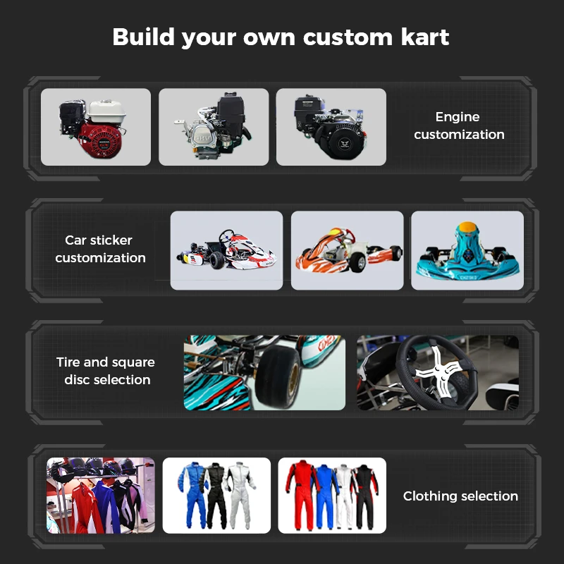 FR-125 Professional Gas Kart Frame Chassis Engineered For Outdoor Competitive Karting Series-Champions' Choice