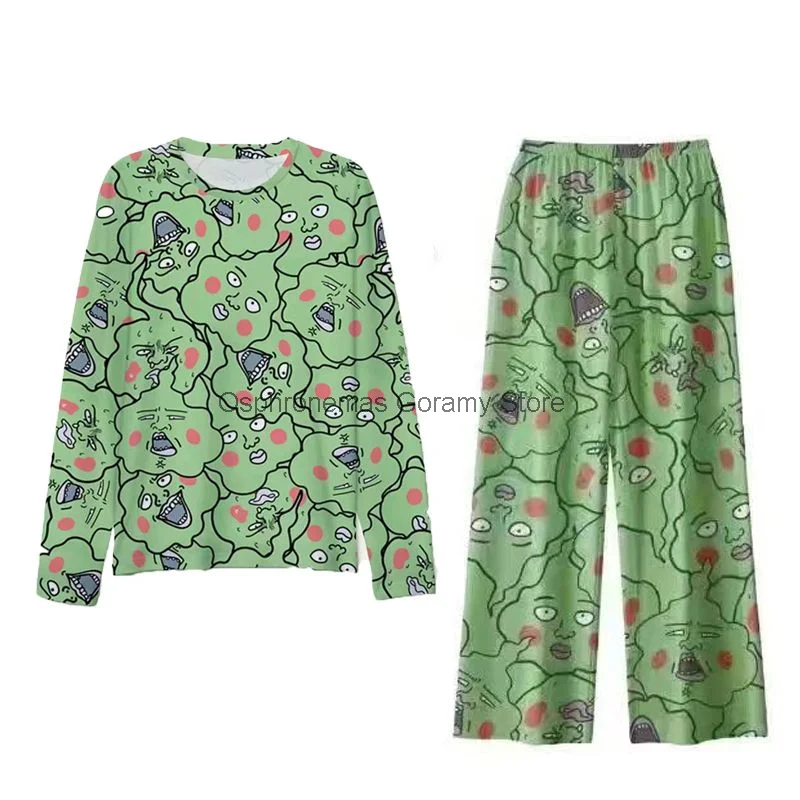 Cute Cartoon Dimple Pajamas Cosplay 100% Flexibility Peripheral Long Suit Pants Shirt Dimple Home Clothing Halloween Cosplay