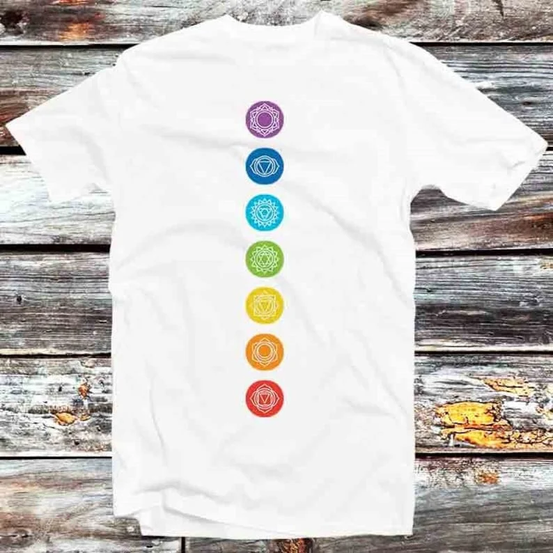 

7 Chakra Meditation Yoga Tee