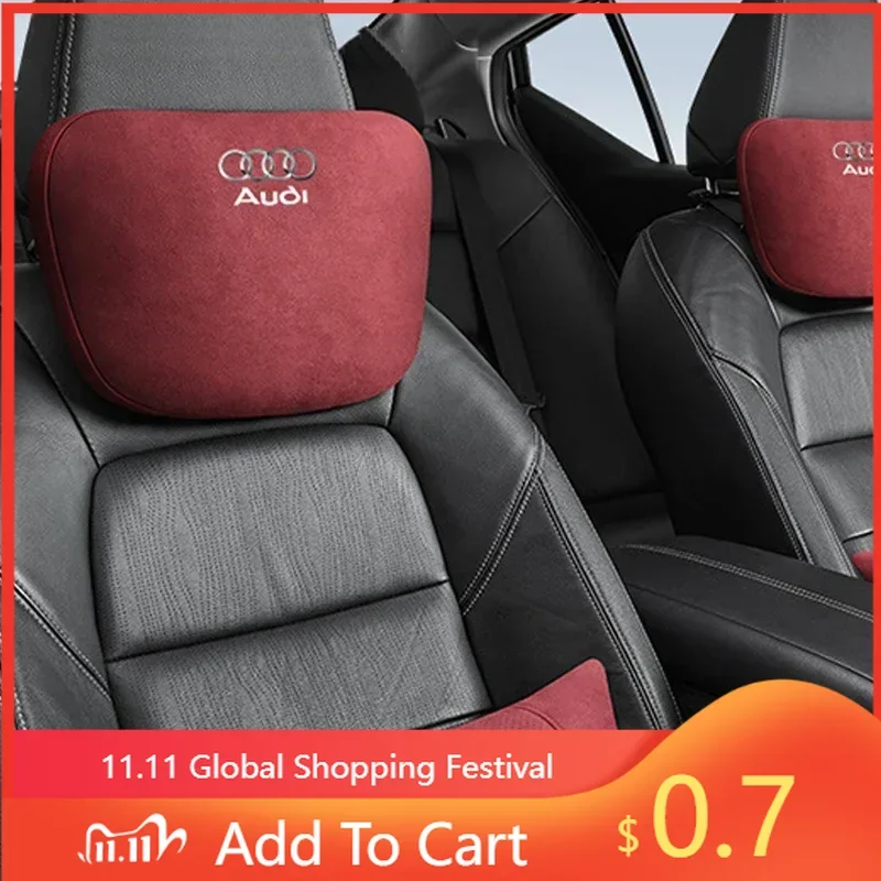 

Горячая A4 A5 A6 Замшевая автомобильная подушка для защиты шеи Подголовник для Audi S3 S5 S7 A4L A6L A1 A2 A3 A4 A5 A6 A7 A8 Q1 Q2 Q3 Q4 Q5 Q6 Q7 Q8