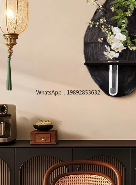 ristorante-pittura-decorativa-idroponica-pianta-verde-ingresso-ingresso-parete-arte-3d-tv-sfondo-muro