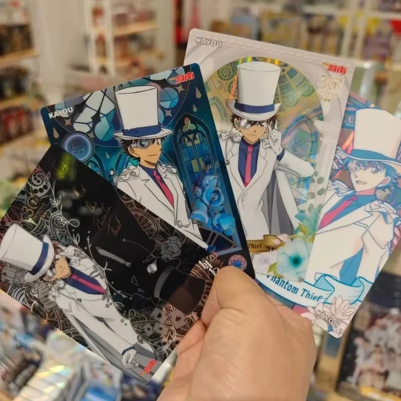 Tarjetas Kayou Detective Conan, colección de Anime, naipes, Jimmy Kudo, foto misteriosa, juegos de mesa, juguetes, regalo de cumpleaños para niños