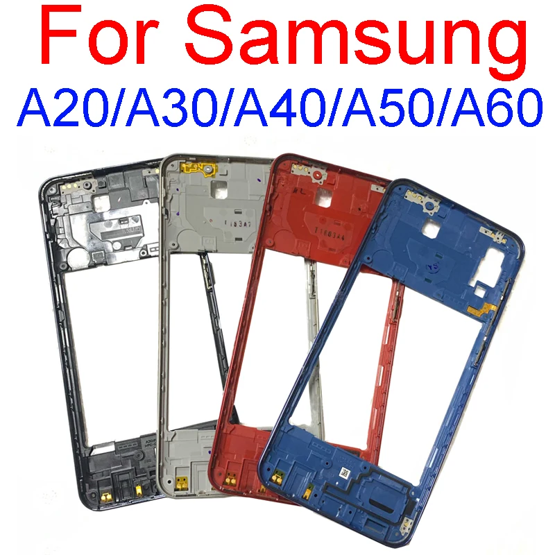 

Middle Frame Housing Case For Samsung Galaxy A20 A30 A40 A50 A60 A205 A405 A305 A505 Middle Frame Bezel Middle Plate Repair Part