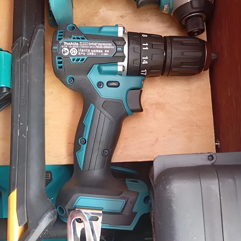 

Makita DHP487 Cordless Brushless Electric impact screwdriver Drill 2-Speed Metal Chuck Screwdriver Home DIY Tool For Makita✅