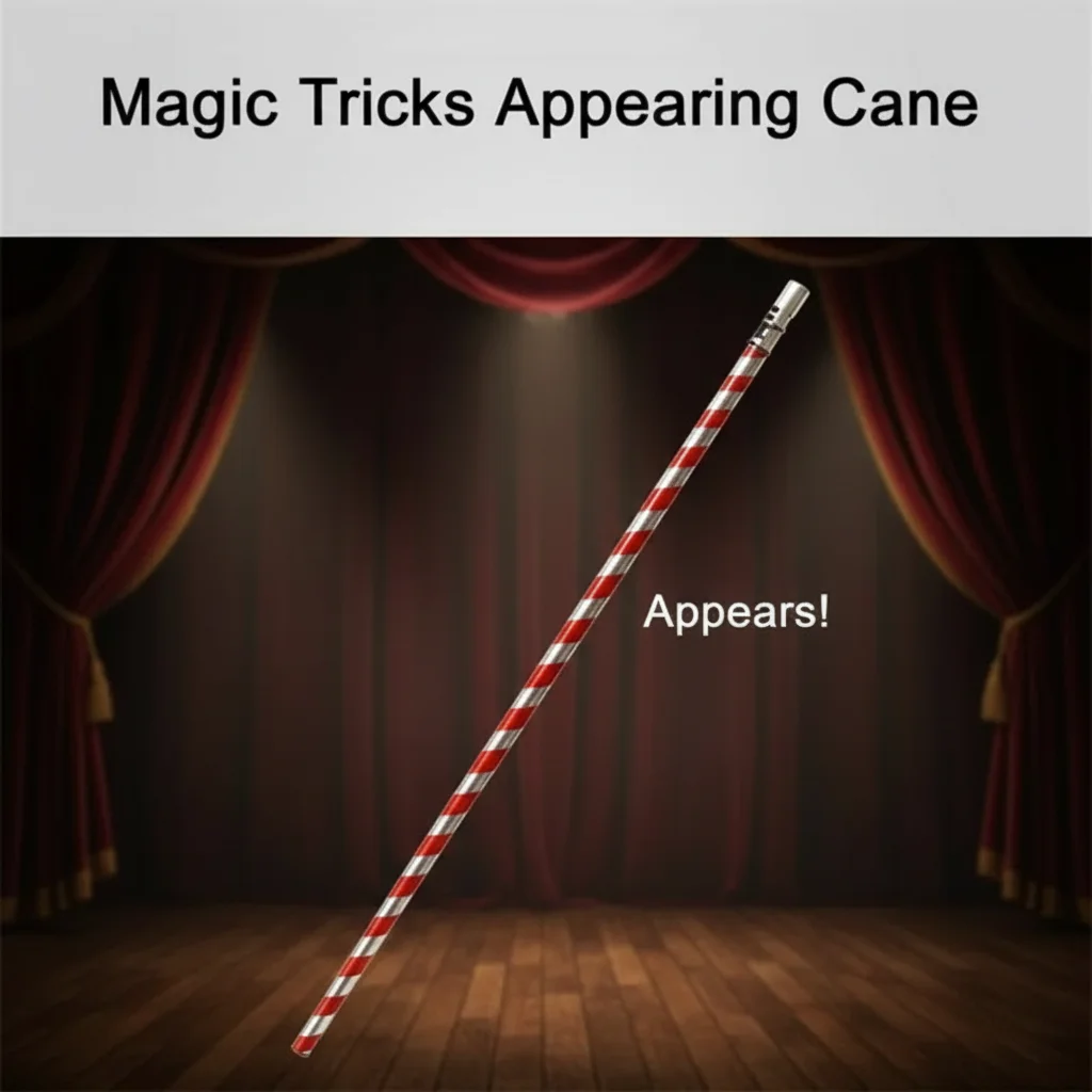 

Реквизит для трюков крупным планом, 1 шт., аксессуары для фэнтезийных трюков с тростью для фокусов для фокусов