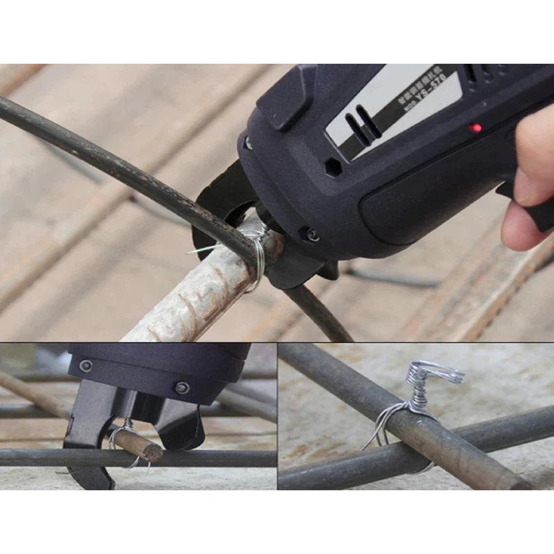 Automatic Rebar Binding Machine Rebar Tying Tool Rechargeable Lithium Battery Power Steel Machine Rebar Tier Wire Pliers