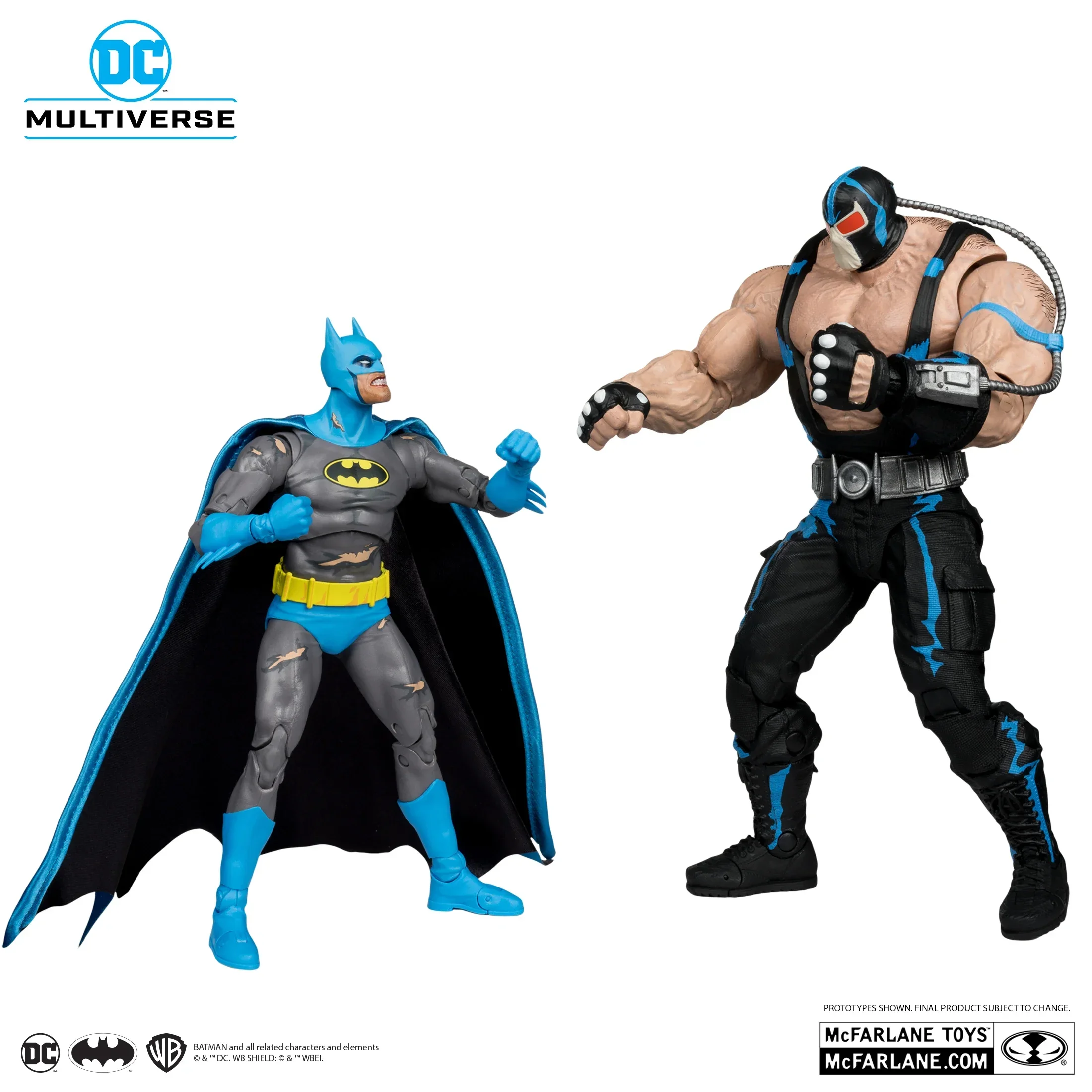 Mcfarlane Batman Vs Bane 2pk Dc Multiverse 7-Inch Actiefiguurcollectie Serie Kinderspeelgoed