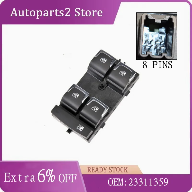 

Genuine Brand New Window Regulator Switch 23311359 For Cadillac SRX CT6