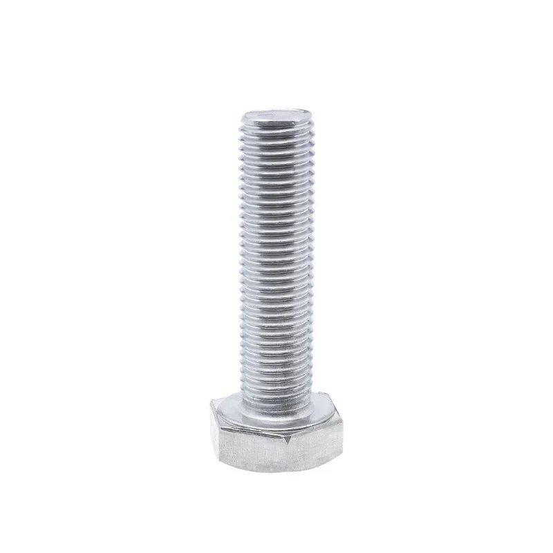 DIN933 Fine Thread Hexagon Head Bolts 304 Stainless Steel Hex Screws M8 M101.25 M121.25 M14 M16 M20*1.5