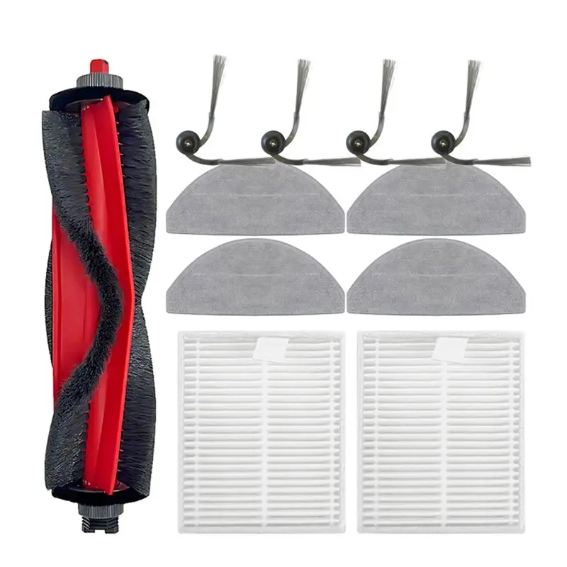 

Запасные части BISM для Roborock Q7 M5/Q7 M5+ Q7 L5/Q7 L5+ Q7 TF/Q7 TF+ Q7B/Q7T+ Plus: боковая щетка, фильтр, мешок для пыли, основная щетка