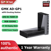 GMKtec AD-GP1 EGPU Dock for Mini PC Laptop External GPU Docking Station EGPU Enclosure with AMD Radeon 7600M XT Graphics Card