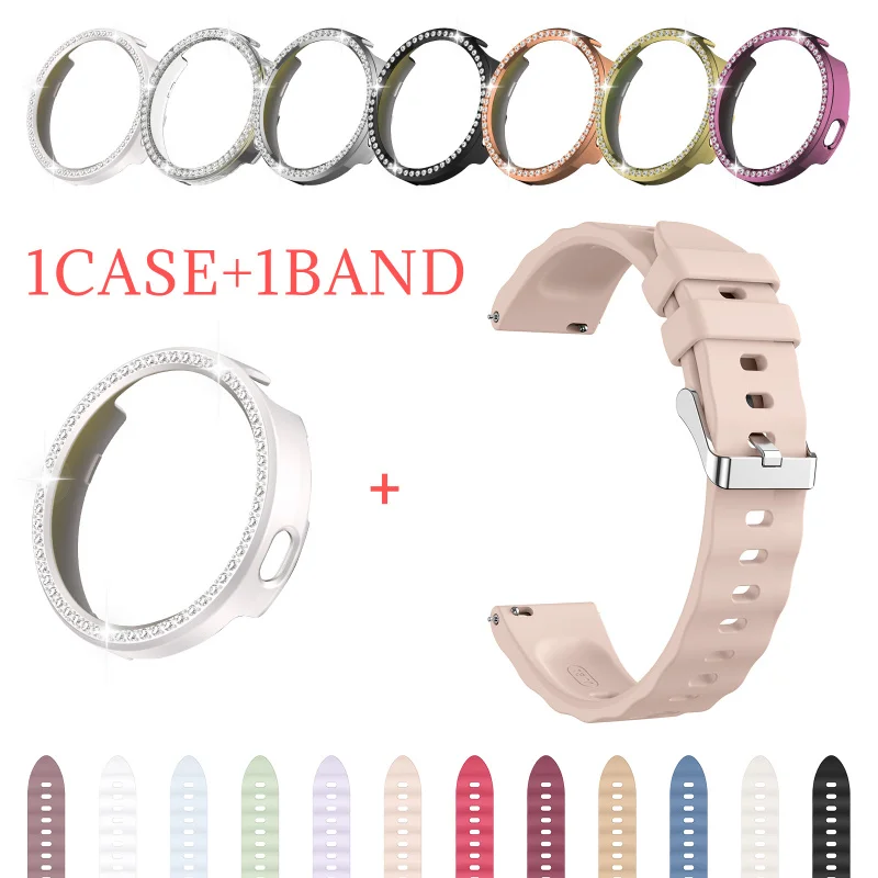Watch Band For Huawei GT6 Official Strap For Huawei GT6 41mm Single-Row Diamond Case Anti-Collision Easy to Install and Remove