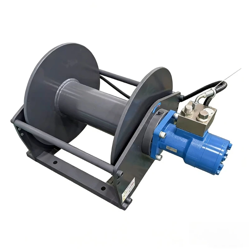 

Hydraulic winch long-lasting outdoor mining transportation