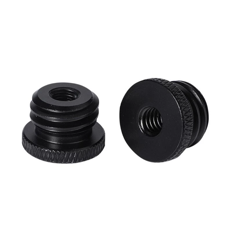 F92B Tripod Screw Adapter 1/4 Female to 5/8-11 Male Mount Cameras LCD Monitors