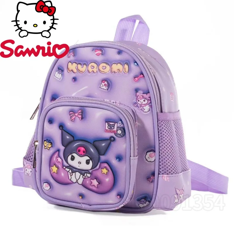 

Новый Школьный рюкзак для девочек Sanrio HelloKitty роскошный бренд Модный трендовый рюкзак для девочек милый мини-рюкзак с 3D рисунком высокого качества