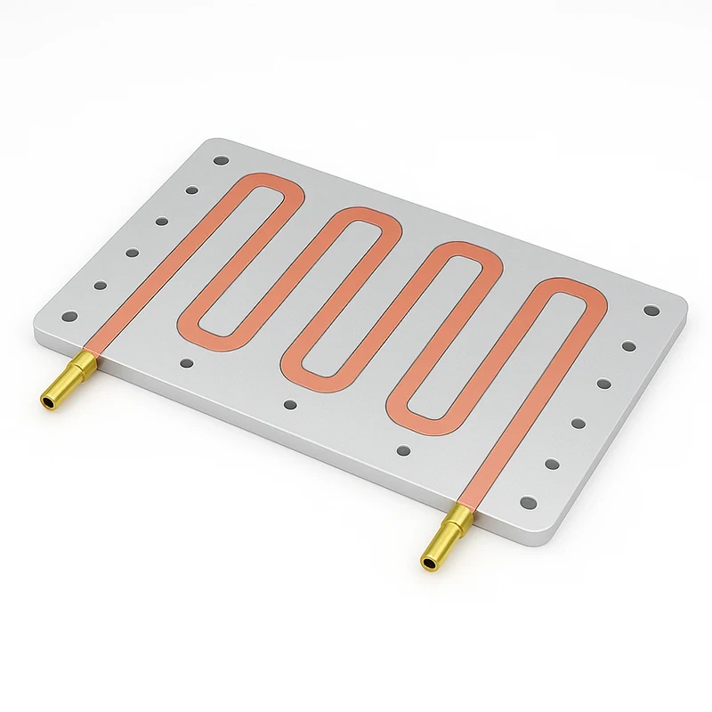 

IGBT Fanless Radiator UPS SVG Inverter Copper Tube Radiator Inverter Aio Water Cooler Aluminum Liquid Cooling Plate