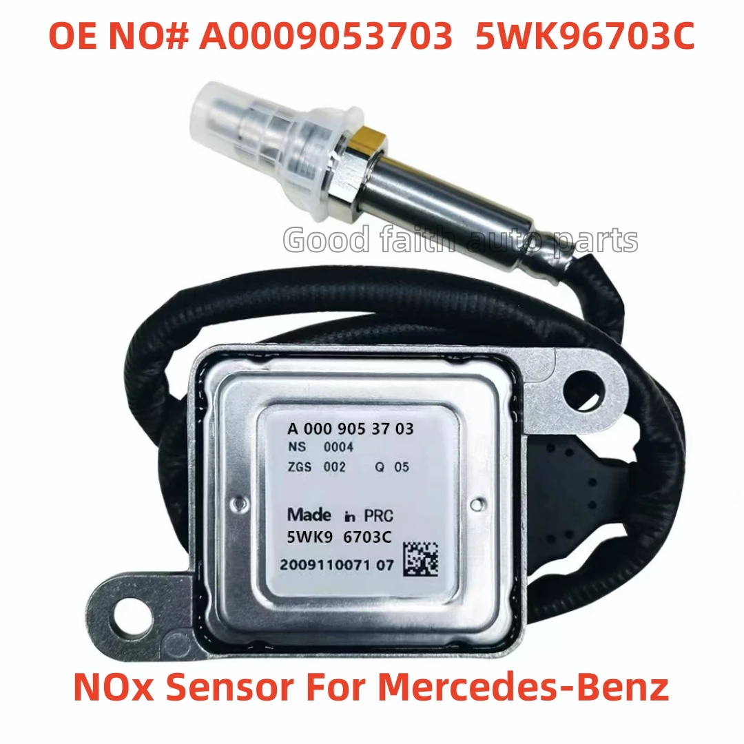 5WK96703C A0009053703 Nitrogen Oxygen Sensor NOX Sensor For Mercedes-Benz R231 SL350 SL400 M276 5WK96703C 2012-18