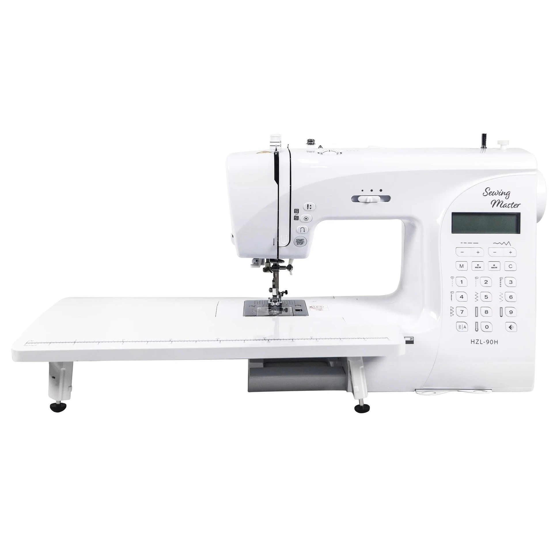 Overlocker multifuncional automático casero eléctrico de la máquina de coser H90 para telas gruesas