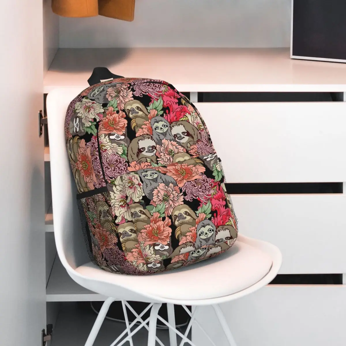 Parce que les paresseux Cartable pour enfants, sacs à dos pour garçons et filles, sac à dos pour ordinateur portable, cartable de dessin animé, grande capacité, initié