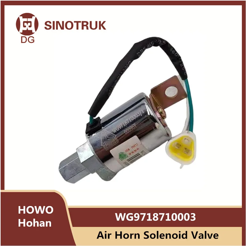 WG9718710003 Air Horn Solenoid Valve For SINTRUK HOWO A7 T7H Hohan Golden Prince Truck Parts