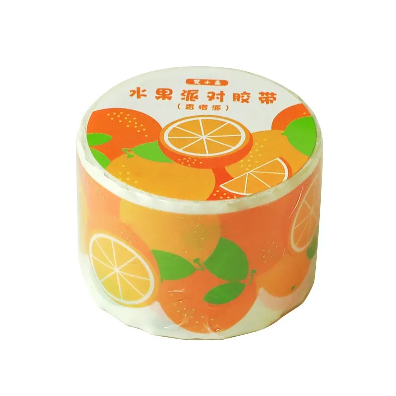 1 рулон ленты в форме фруктов из золотой фольги для украшения сцены страниц журнала DIY планировщики поставки материалов для рукоделия