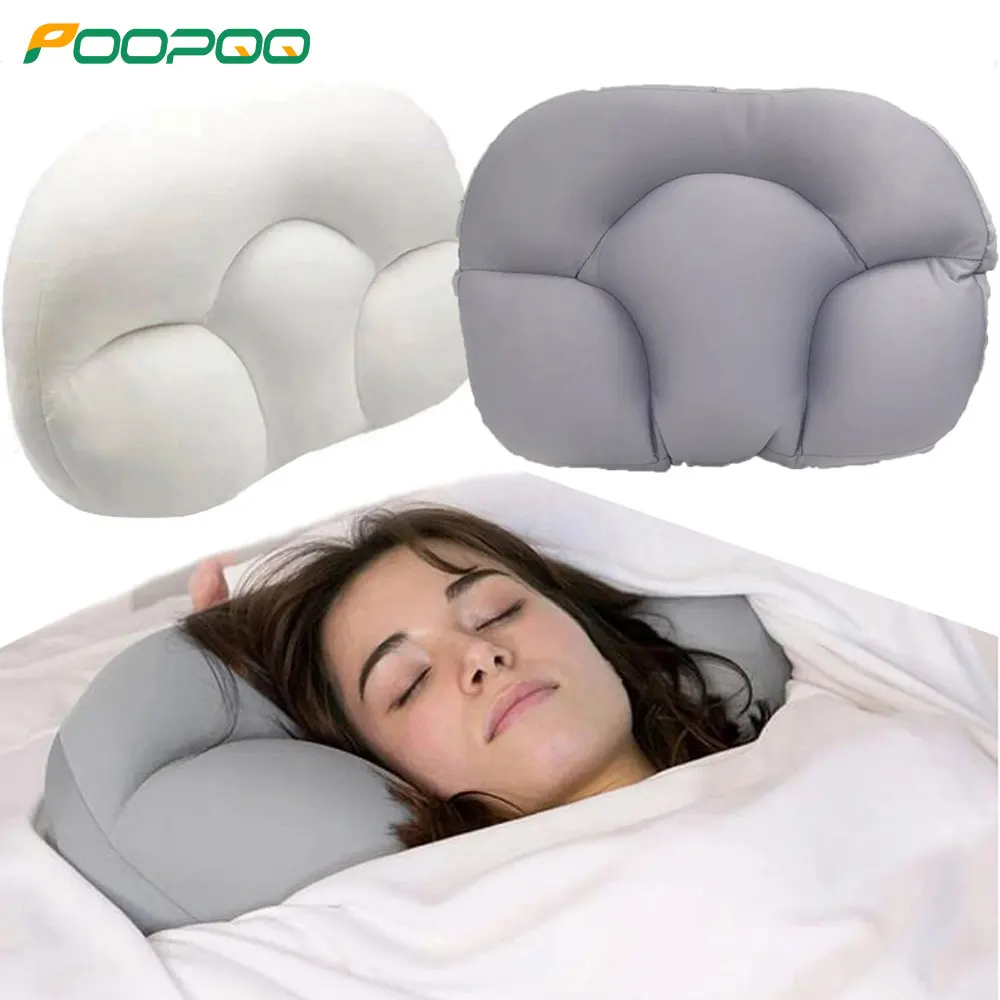 1PC Body Massager All-round Sleep Pillow Neck Massager Sleeping Memory Foam Egg Shaped Head Massage Cushion Head Massager Health