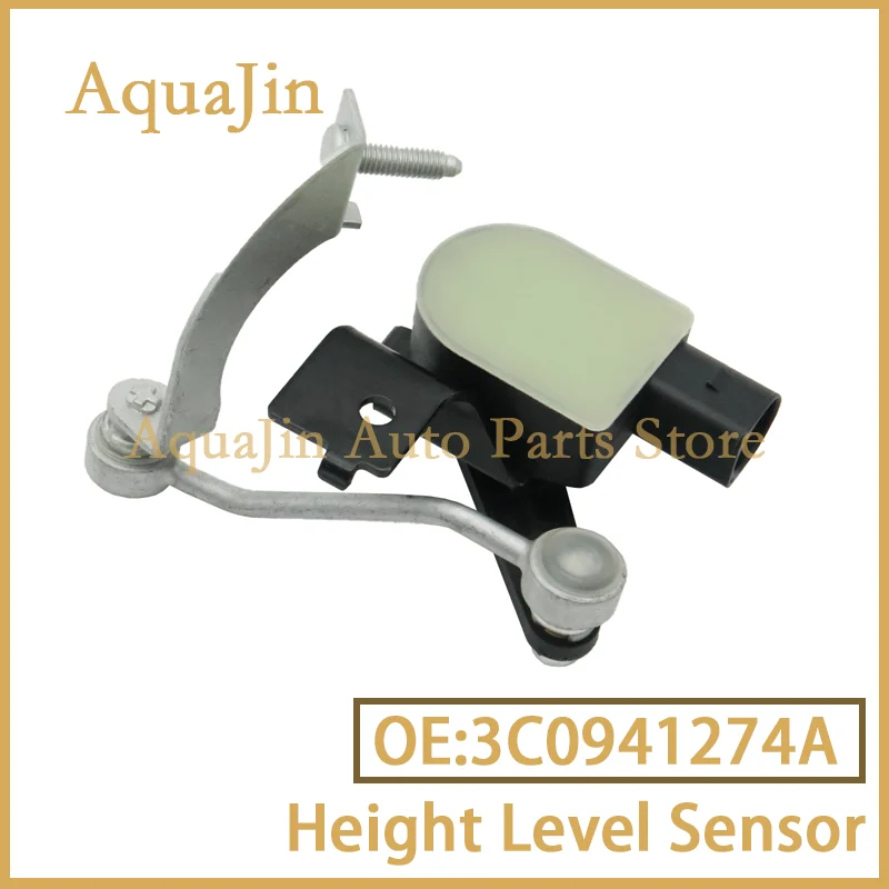 3C0941274A Front Right Side Headlight Level Sensor For Volkswagen VW Passat Magotan B6 2005~2010 Passat B6 Wagon Sedan 2006 2008