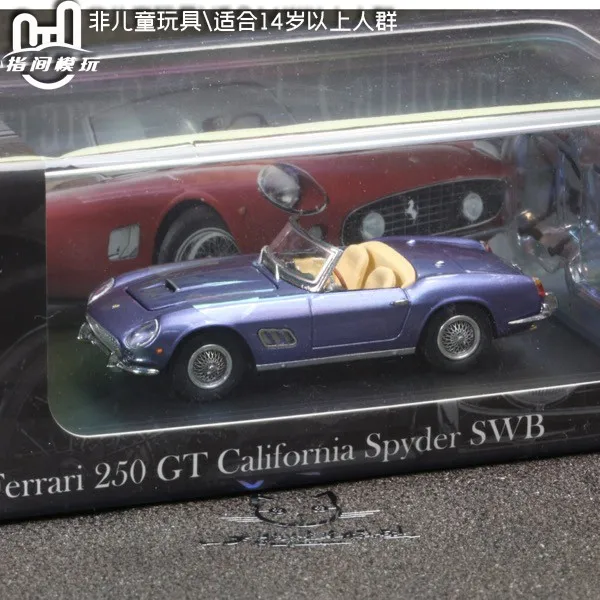 

KING MODEL 1:64 250GT diecast alloy car model Children's toys and gifts