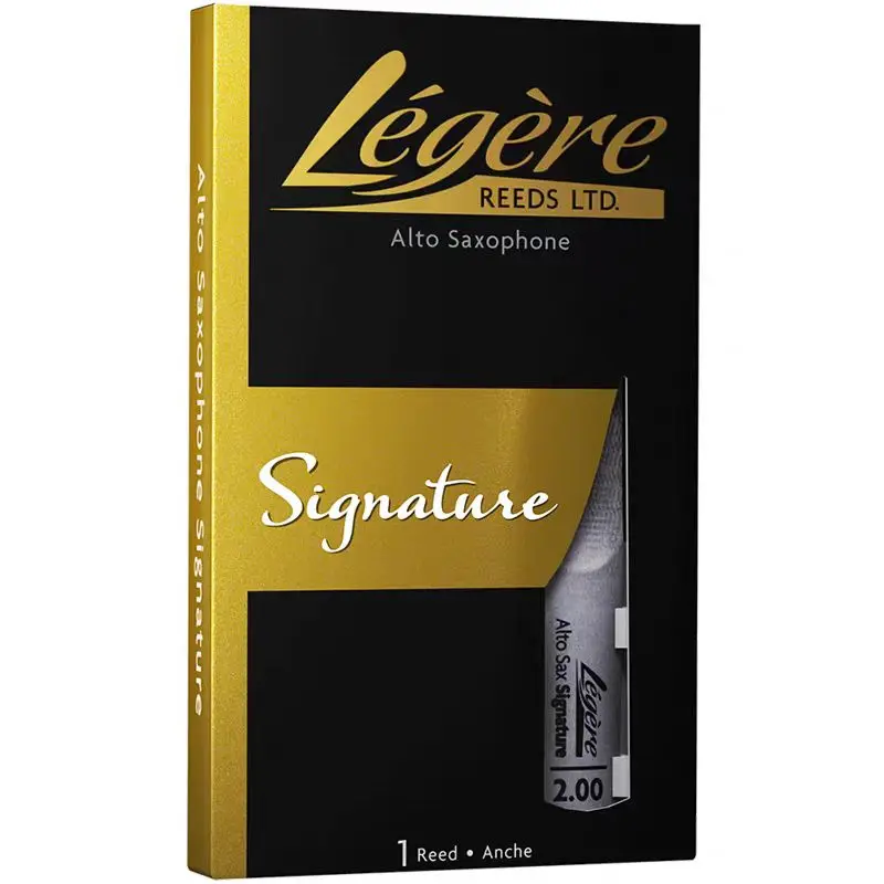 Légère Reeds -Signature Alto,Tenor,Soprano,Baritone Saxophone Reed,Premium Synthetic Woodwind Reed