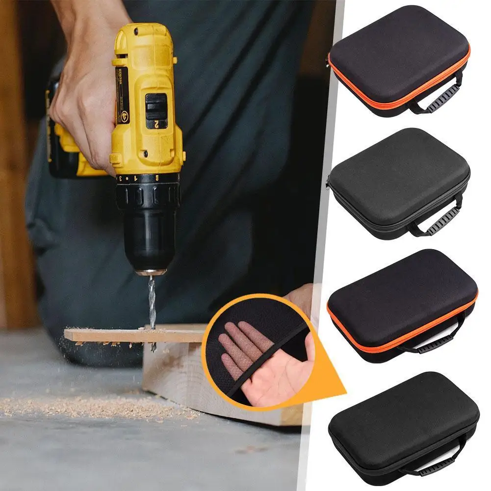 Portable Oxford Cloth EVA Tool Storage Box Waterproof Shockproof Large Capacity Tools Bag For Electric Drill Hardware
