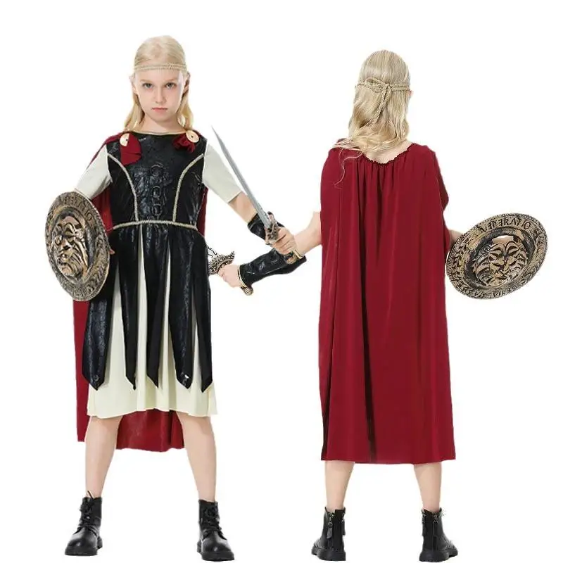 ชุดคลุมสปาร์ตันสำหรับผู้หญิงสำหรับการแสดงบนเวที สไตล์โบราณ ฤดูร้อน สินค้ามาใหม่ ไม่มีแบรนด์